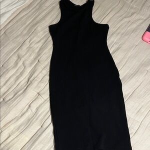 Love Culture Black Midi Dress